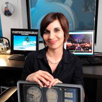 Audrey Duarte, professor in the neuroscience degree program (Photo by Gary Meek)