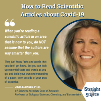 Julia Kubanek provides advice on how to approach reading scientific journal artlces for #StraightToTheSource
