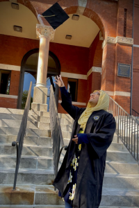 Maria Zulfiqar is graduating with a degree in psychology with the research option.