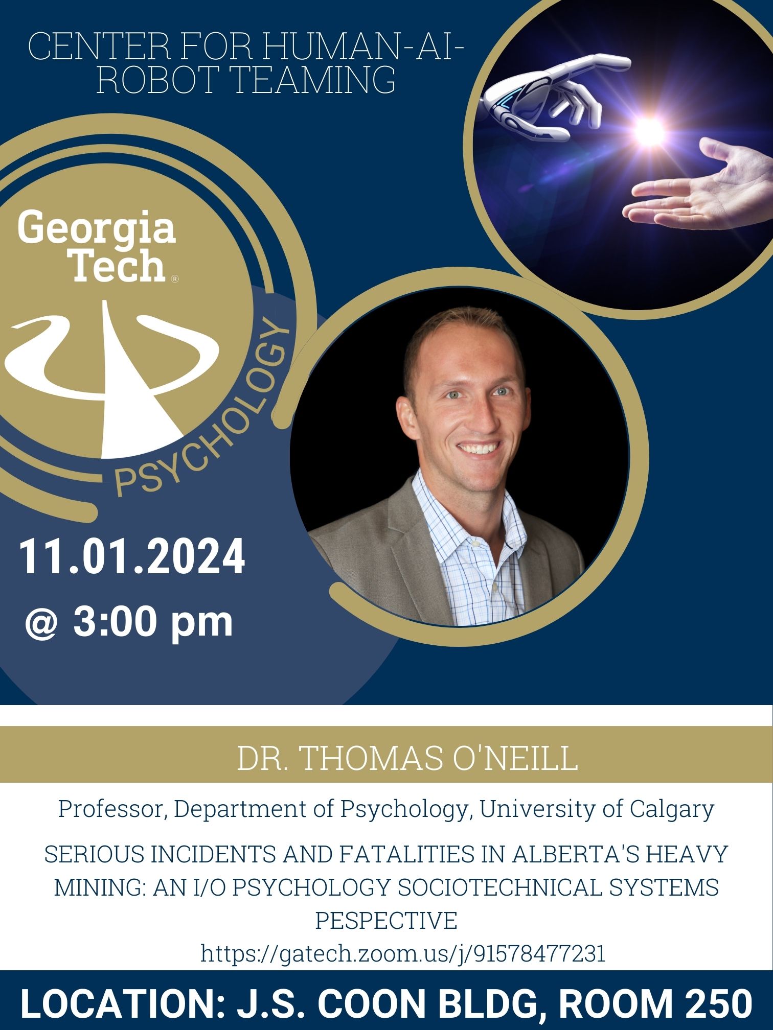 Chart Talk Series Thomas O'Neill Tech School of Psychology