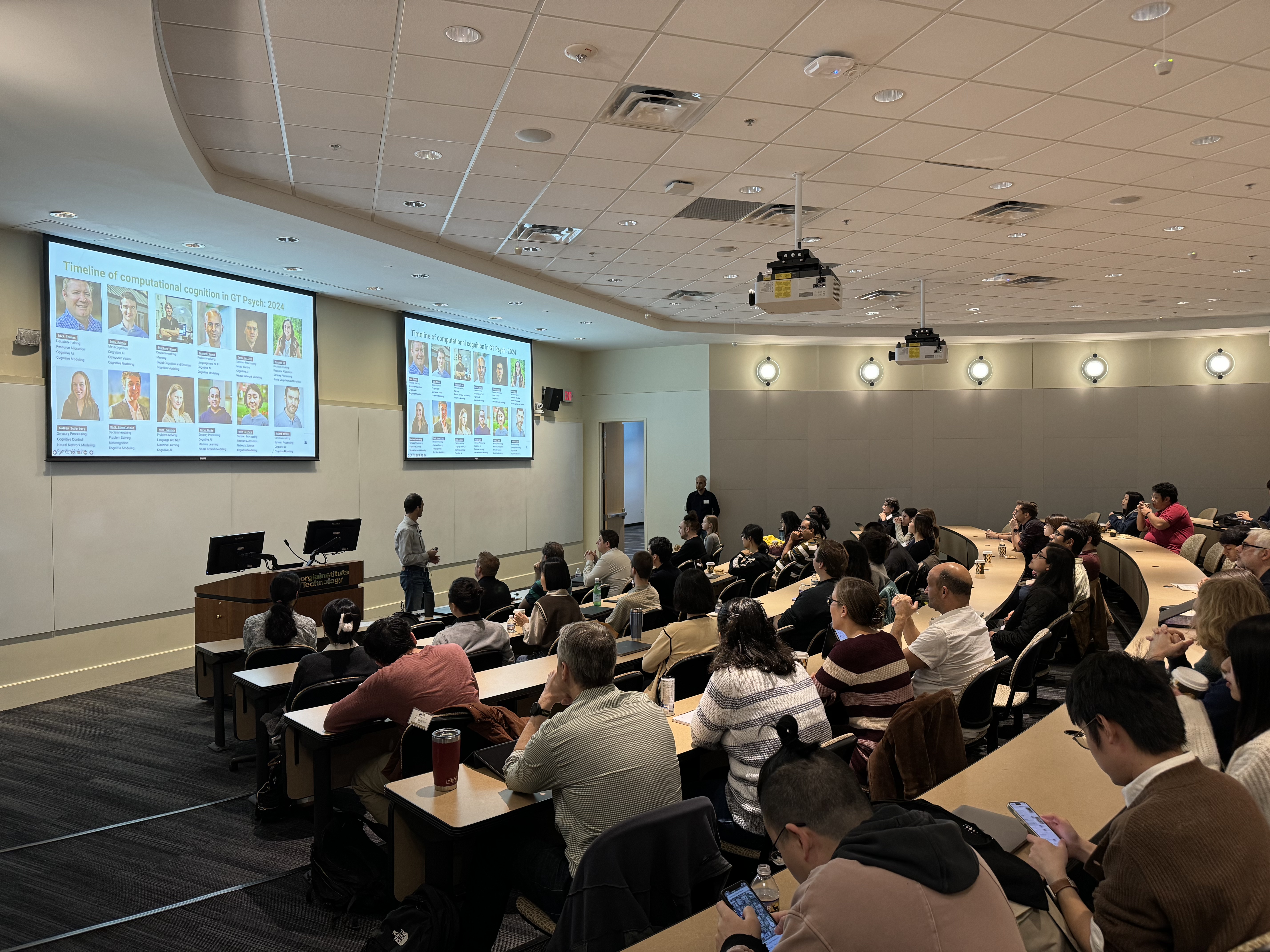 Over 100 Atlanta-area researchers attended the inaugural CoCo conference.