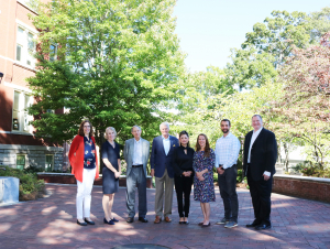 College of Sciences Dean Susan Lozier with 2022's new CoS Advisory Board members and board leadership. 