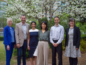 From left: Susan Lozier, Robert Wilson, Farzaneh Najafi, Hannah Choi, Dobromir Rahnev, and Jennifer Leavey.