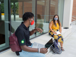 This semester, our students adjust to new schedules that include a mixture of online and hybrid courses.