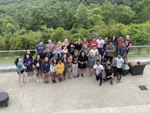 College of Sciences 2022 Summer REU Retreat, Amicalola Falls, GA.