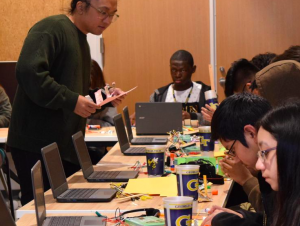 Georgia Tech student mentors help K-12 students integrate technology into their classrooms.